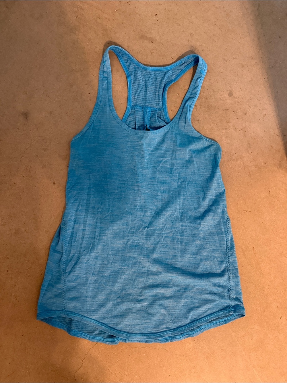 Lululemon Blue Racerback Tank